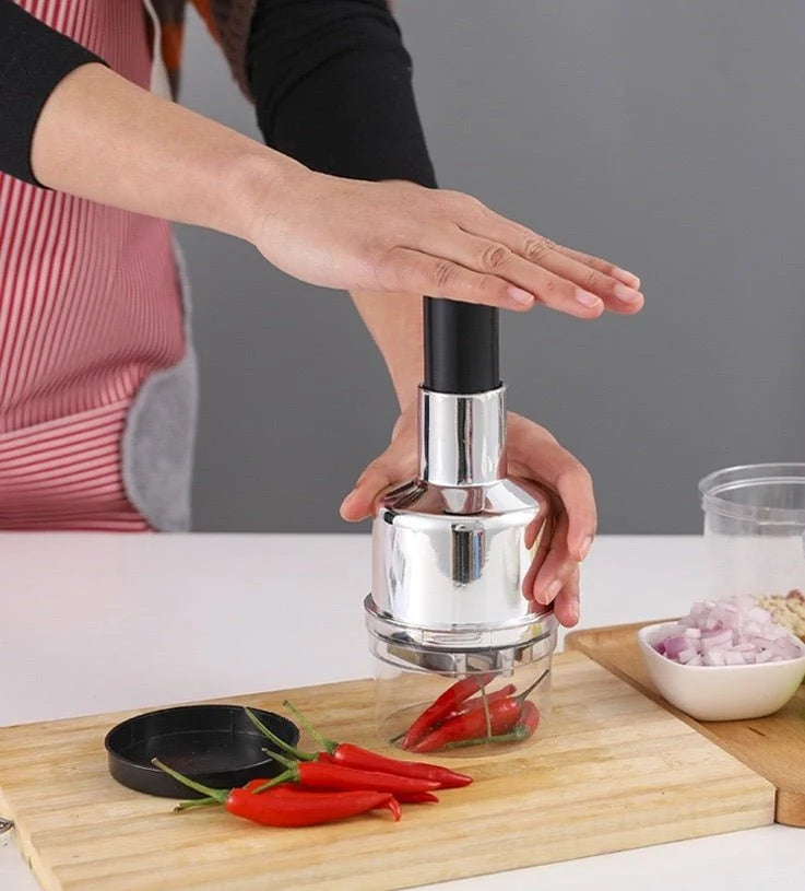 Garlic Cutter Vegetable Cutter Manual Clap Knife Kitchen Supplies Household Stainless Steel Smashing Garlic Artifact